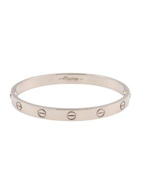 Cartier Bracelet Love 15.5 cm 18k White Gold